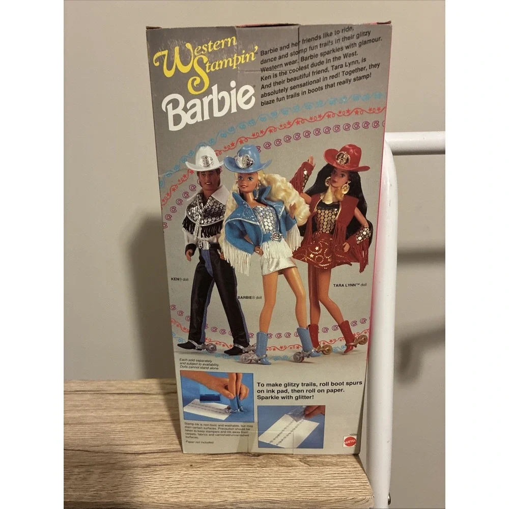 Western Stampin' Ken #10294 NRFB Barbie